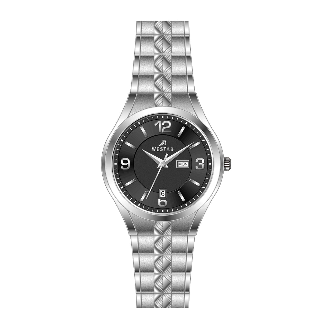 Westar Executive Gents Black Dial Quartz Watch - EX7638STN103