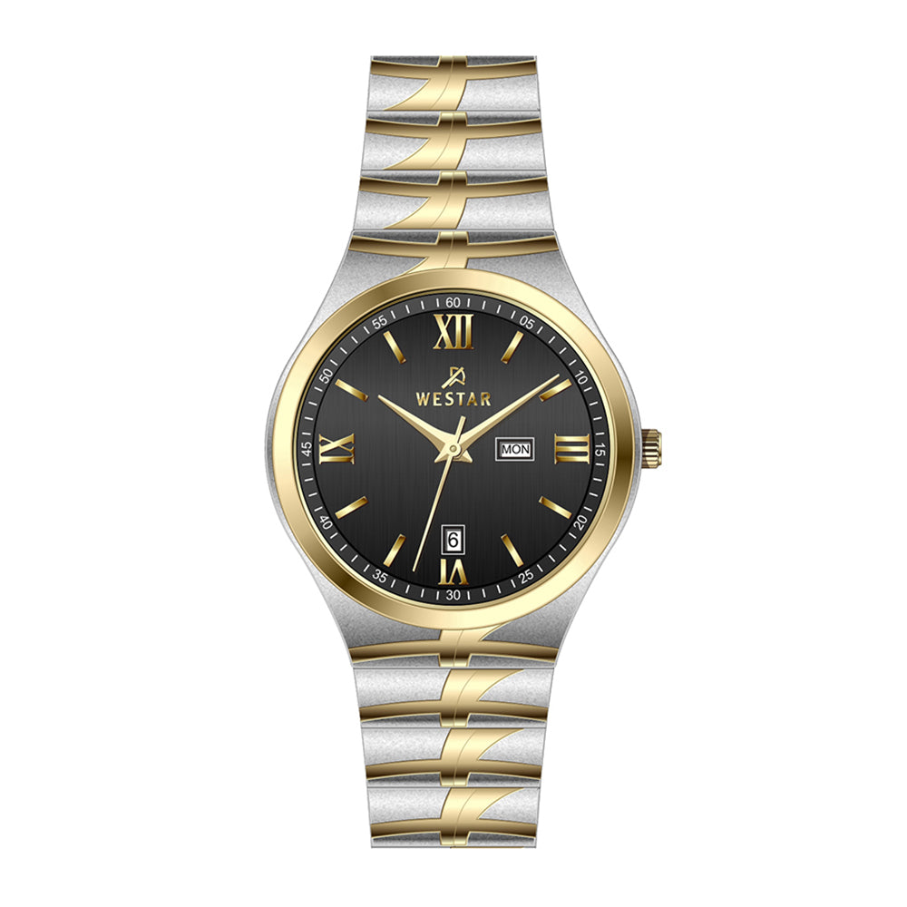 Westar Executive Gents Black Dial Quartz Watch - EX7639CBN103