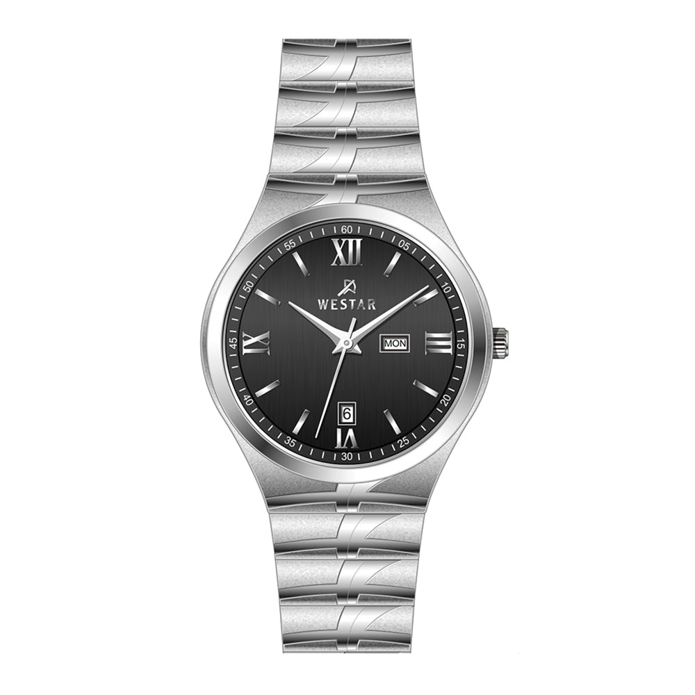 Westar Executive Gents Black Dial Quartz Watch - EX7639STN103