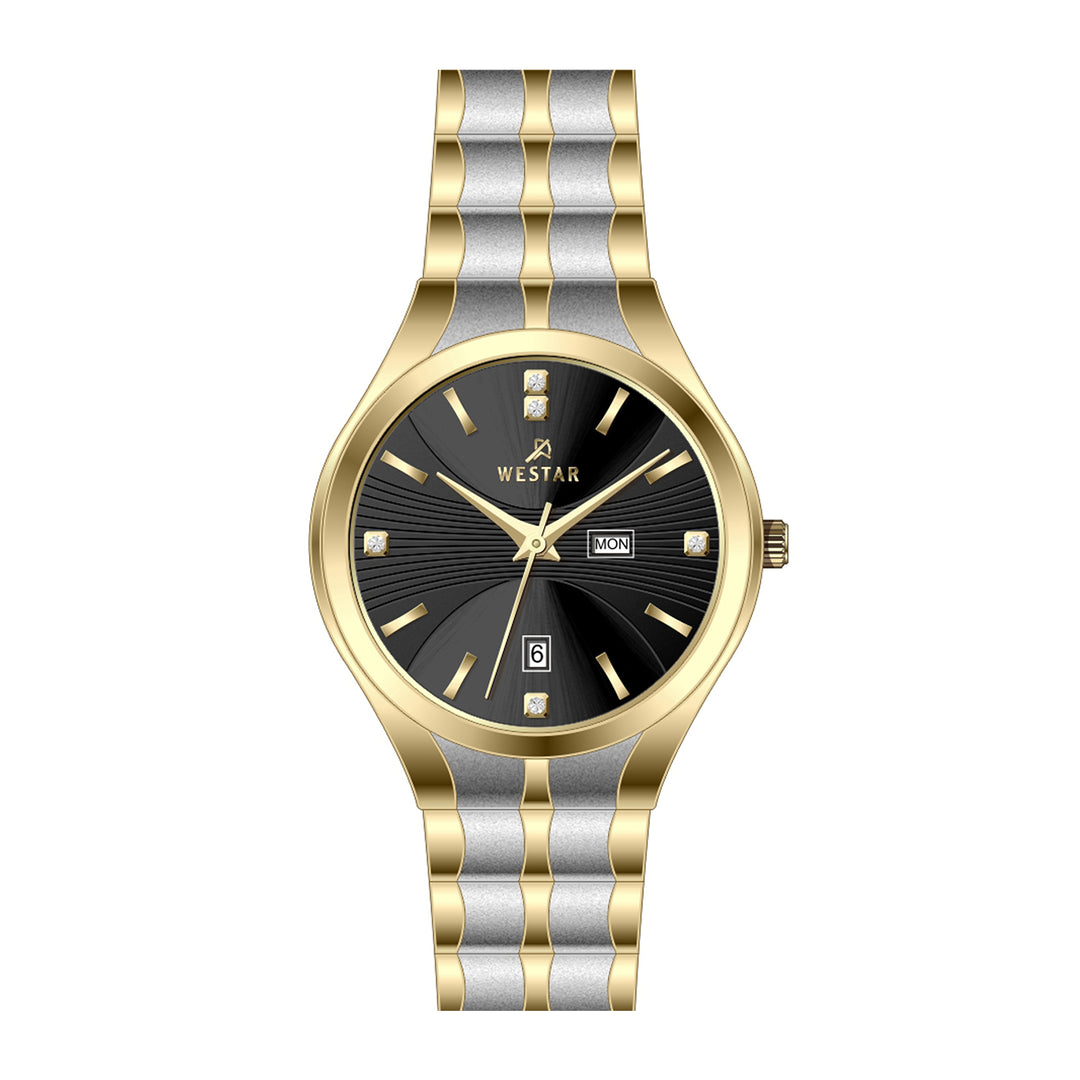 Westar Executive Gents Black Dial Quartz Watch - EX7640CBN103