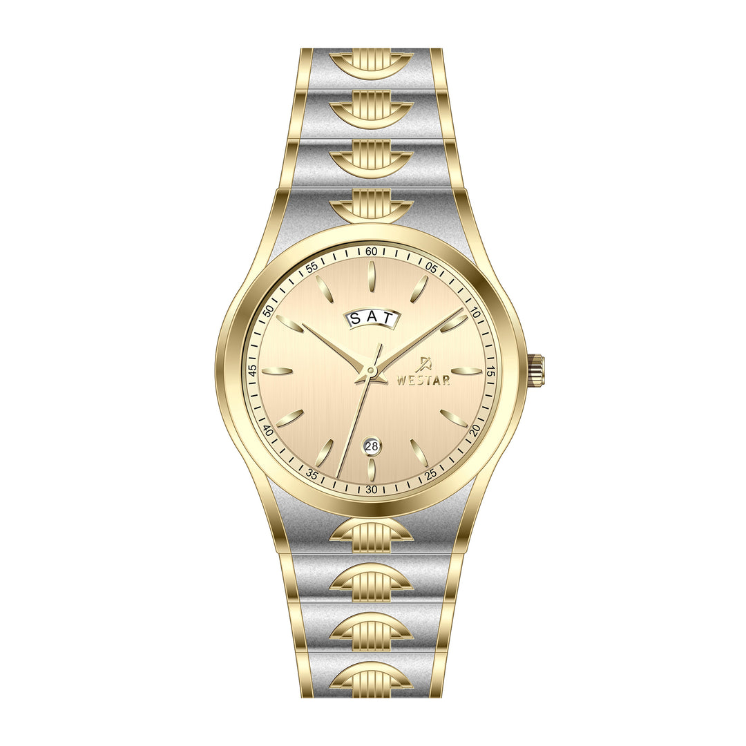 Westar Executive Gents Light Champange Dial Quartz Watch - EX7641CBN102