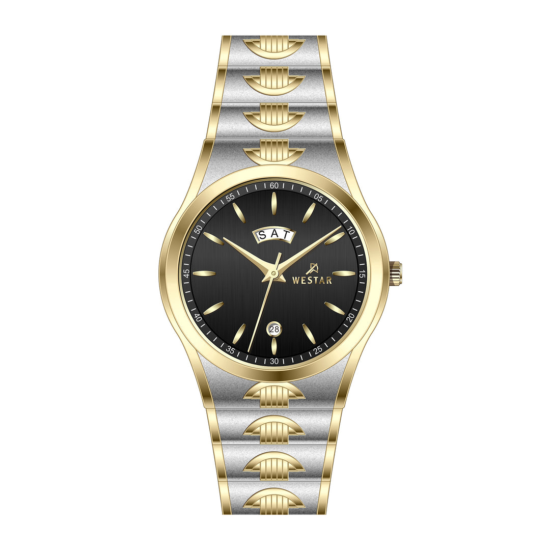 Westar Executive Gents Black Dial Quartz Watch - EX7641CBN103