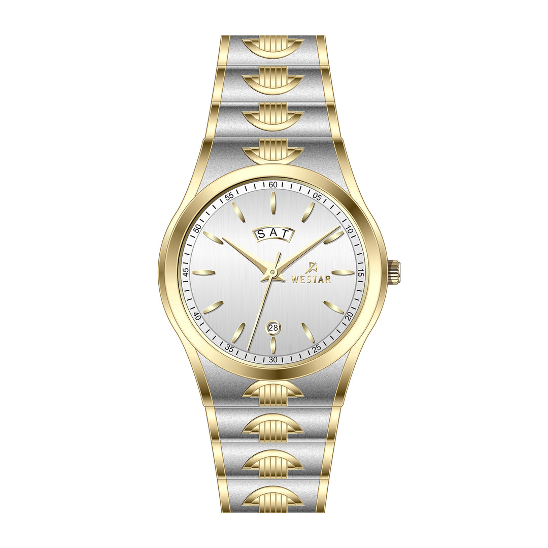 Westar Executive Gents Silver Dial Quartz Watch - EX7641CBN107