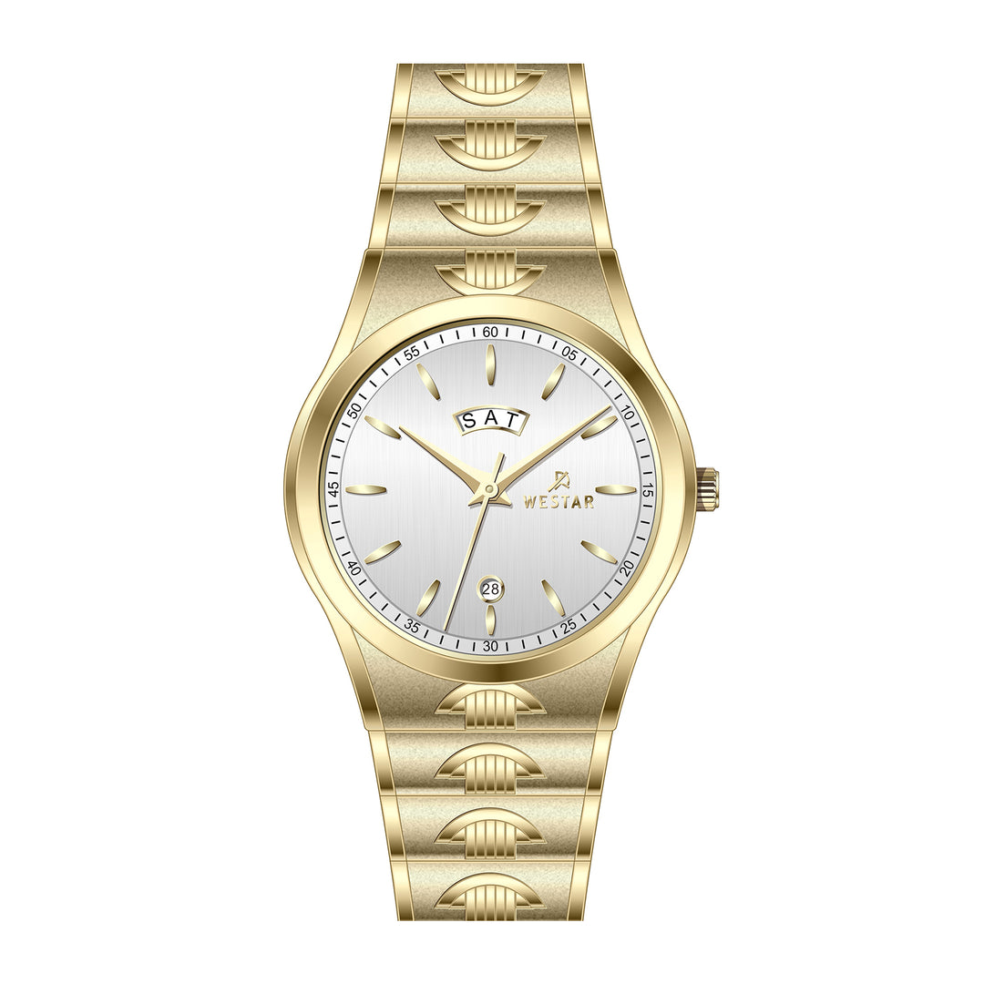 Westar Executive Gents Silver Dial Quartz Watch - EX7641GPN107