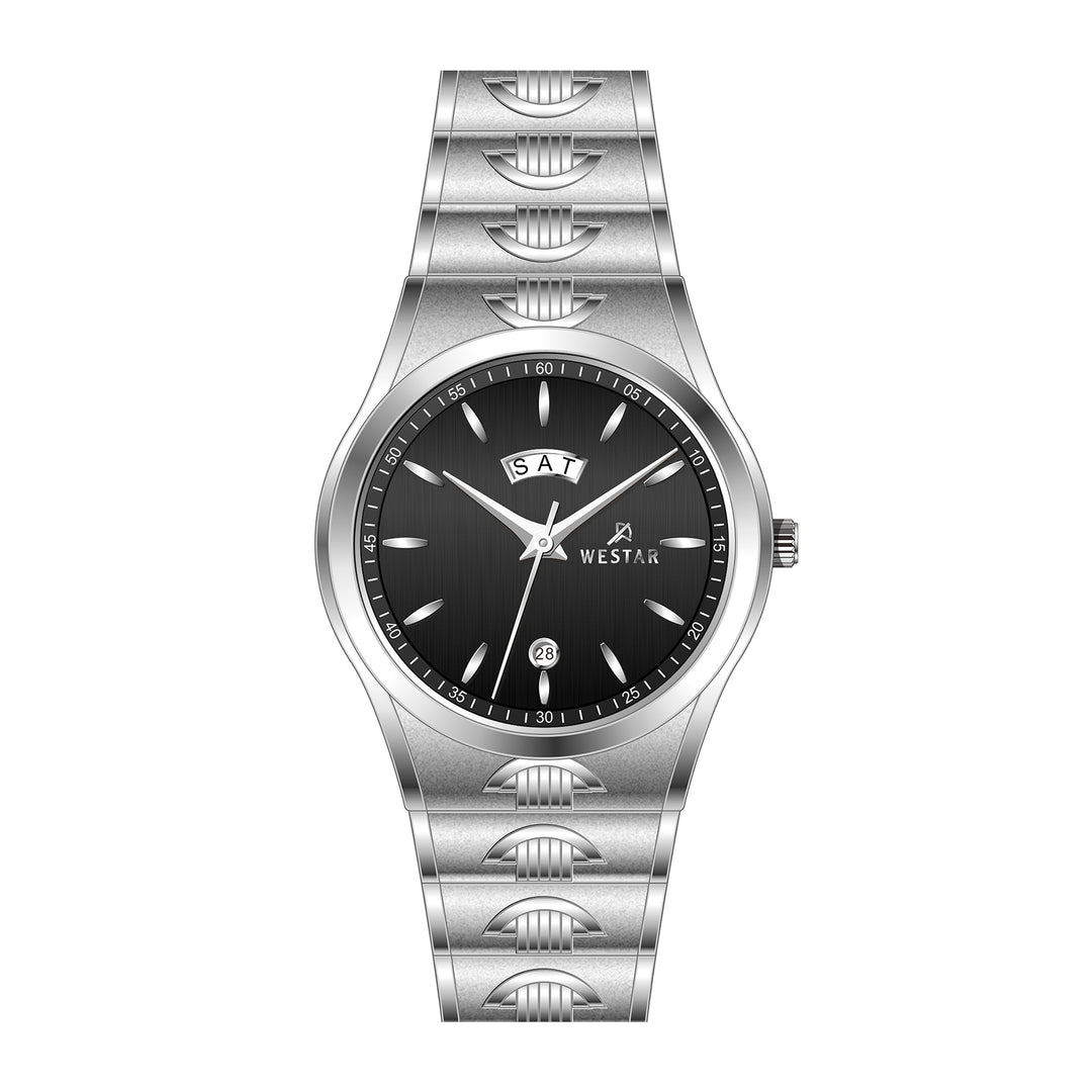 Westar Executive Gents Black Dial Quartz Watch - EX7641STN103