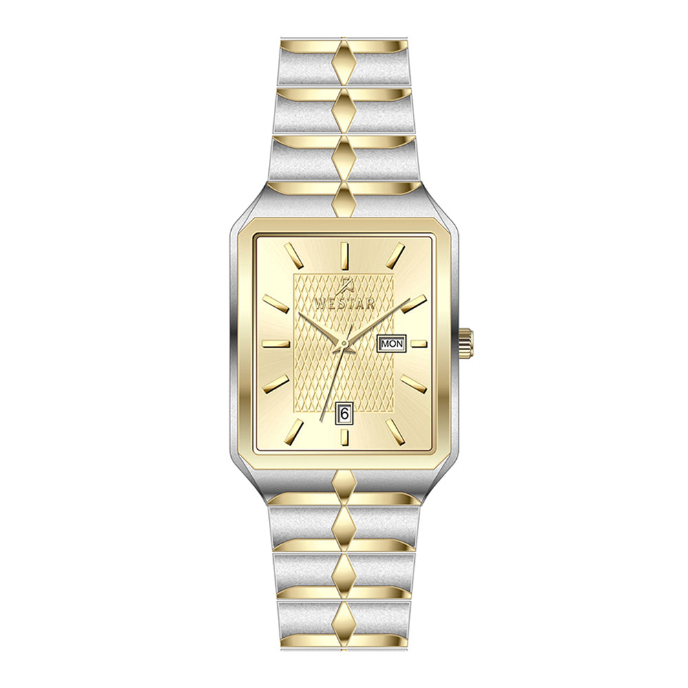 Westar Executive Gents Light Champange Dial Quartz Watch - EX7642CBN102