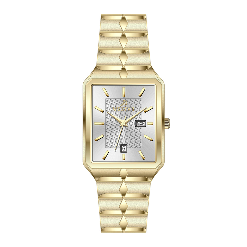 Westar Executive Gents Silver Dial Quartz Watch - EX7642GPN107