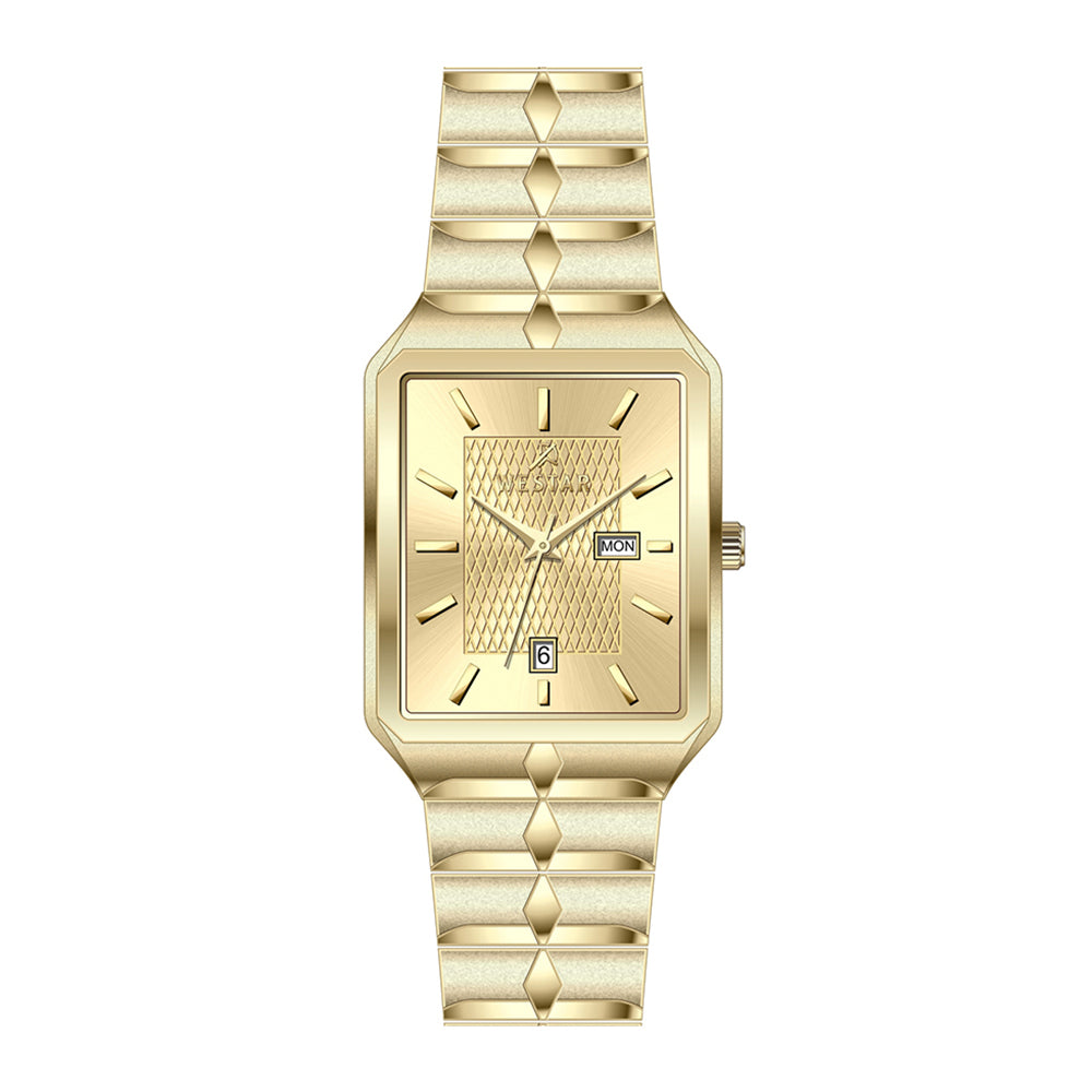 Westar Executive Gents Dark Champagne Dial Quartz Watch - EX7642GPN108