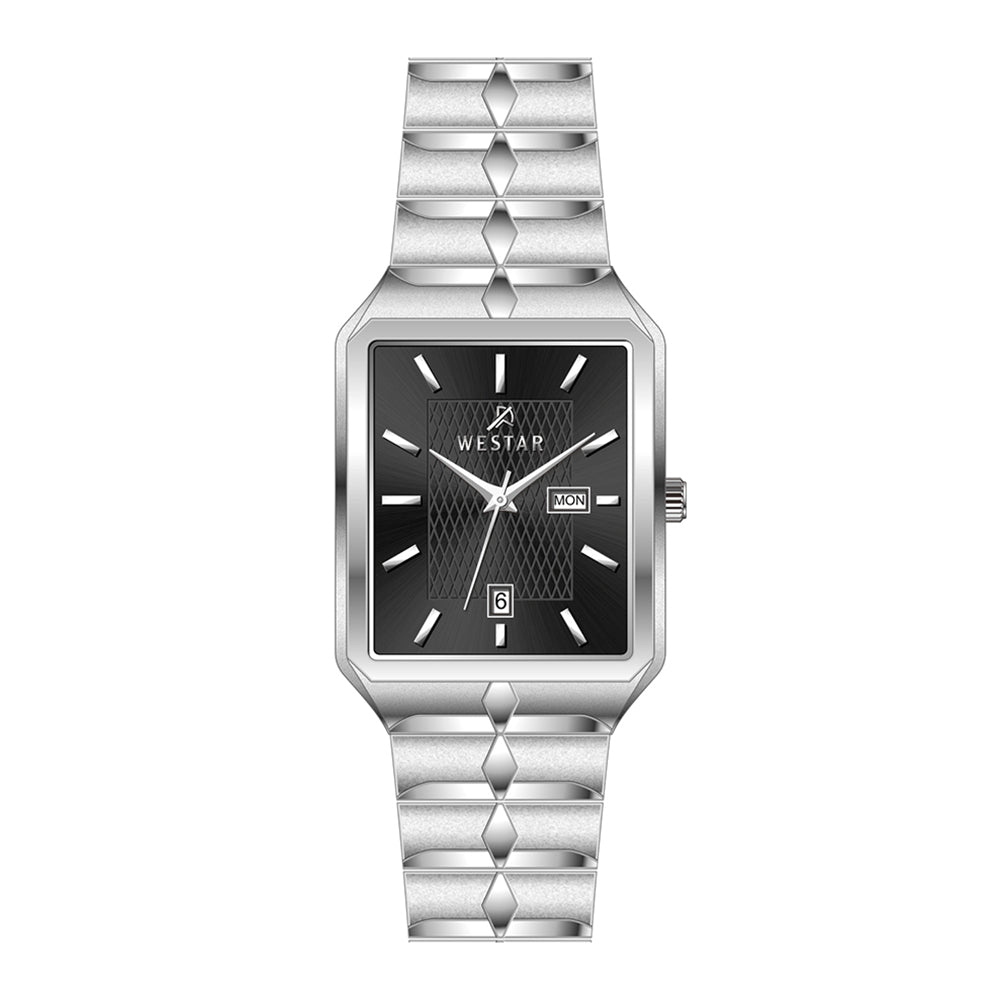 Westar Executive Gents Black Dial Quartz Watch - EX7642STN103