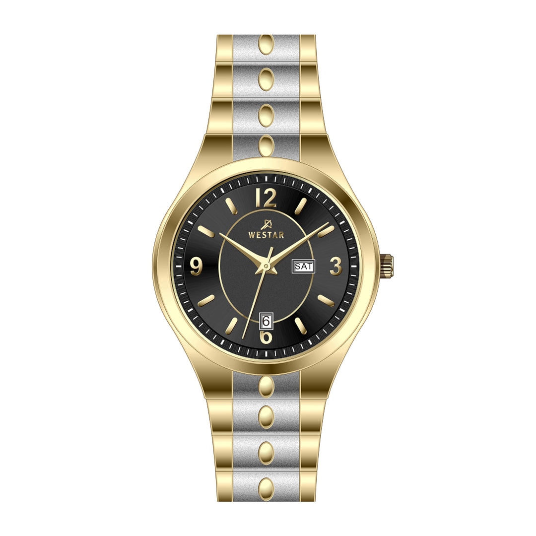 Westar Executive Gents Black Dial Quartz Watch - EX7643CBN103