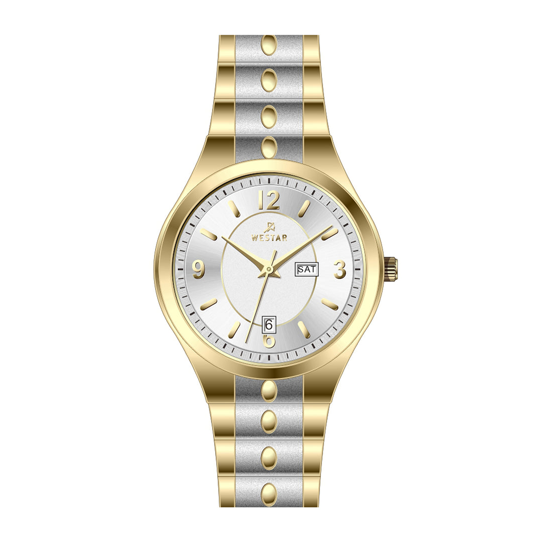 Westar Executive Gents Silver Dial Quartz Watch - EX7643CBN107