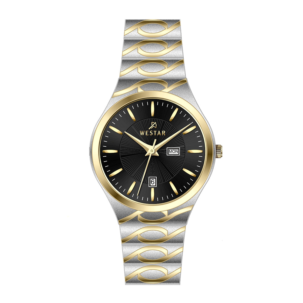 Westar Executive Gents Black Dial Quartz Watch - EX7644CBN103