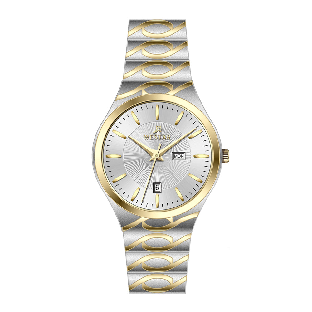 Westar Executive Gents Silver Dial Quartz Watch - EX7644CBN107