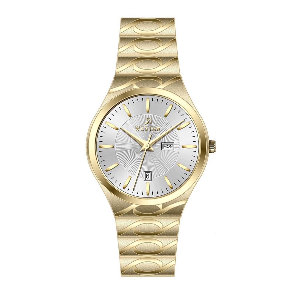 Westar Executive Gents Silver Dial Quartz Watch - EX7644GPN107
