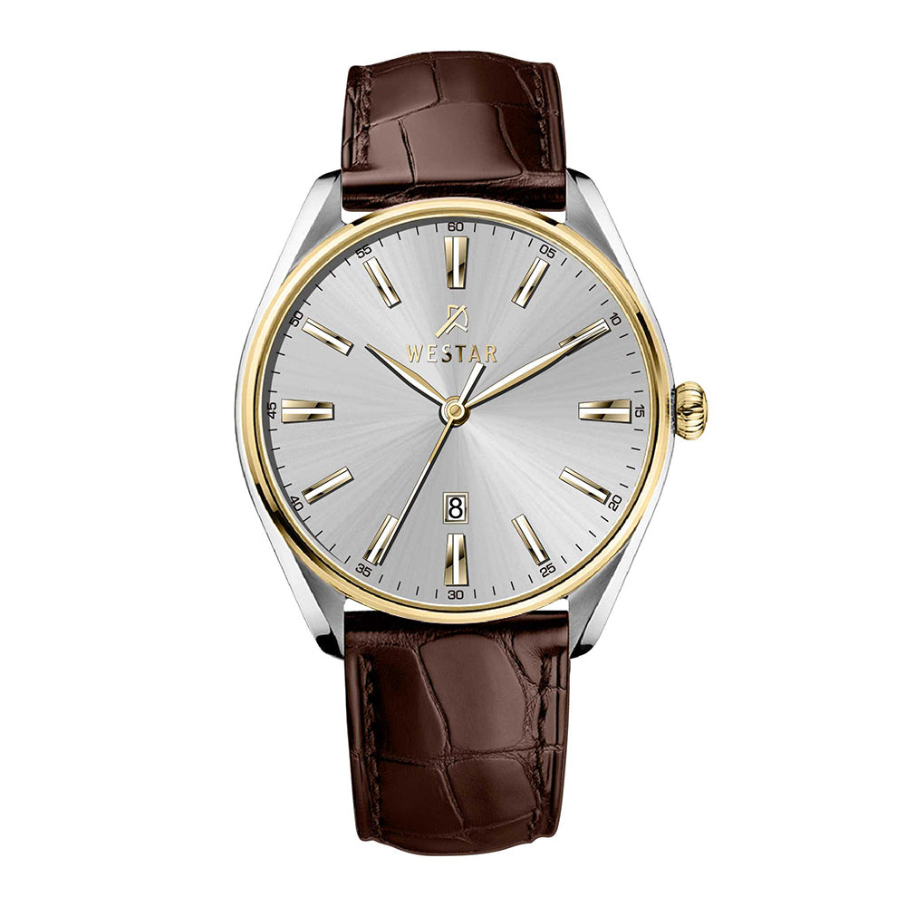Westar Executive Gents Silver Dial Quartz Watch - EX7651CBN127