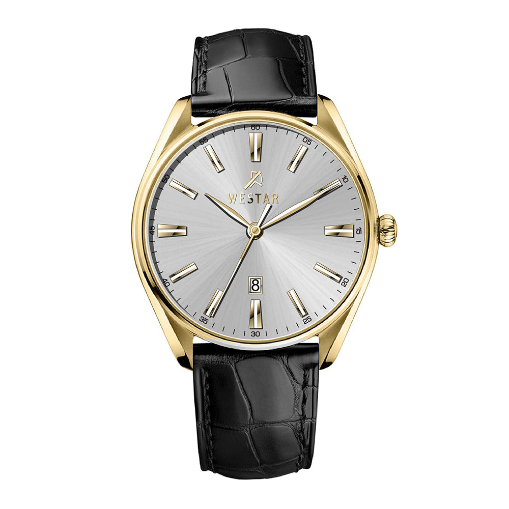 Westar Executive Gents Silver Dial Quartz Watch - EX7651GPN107