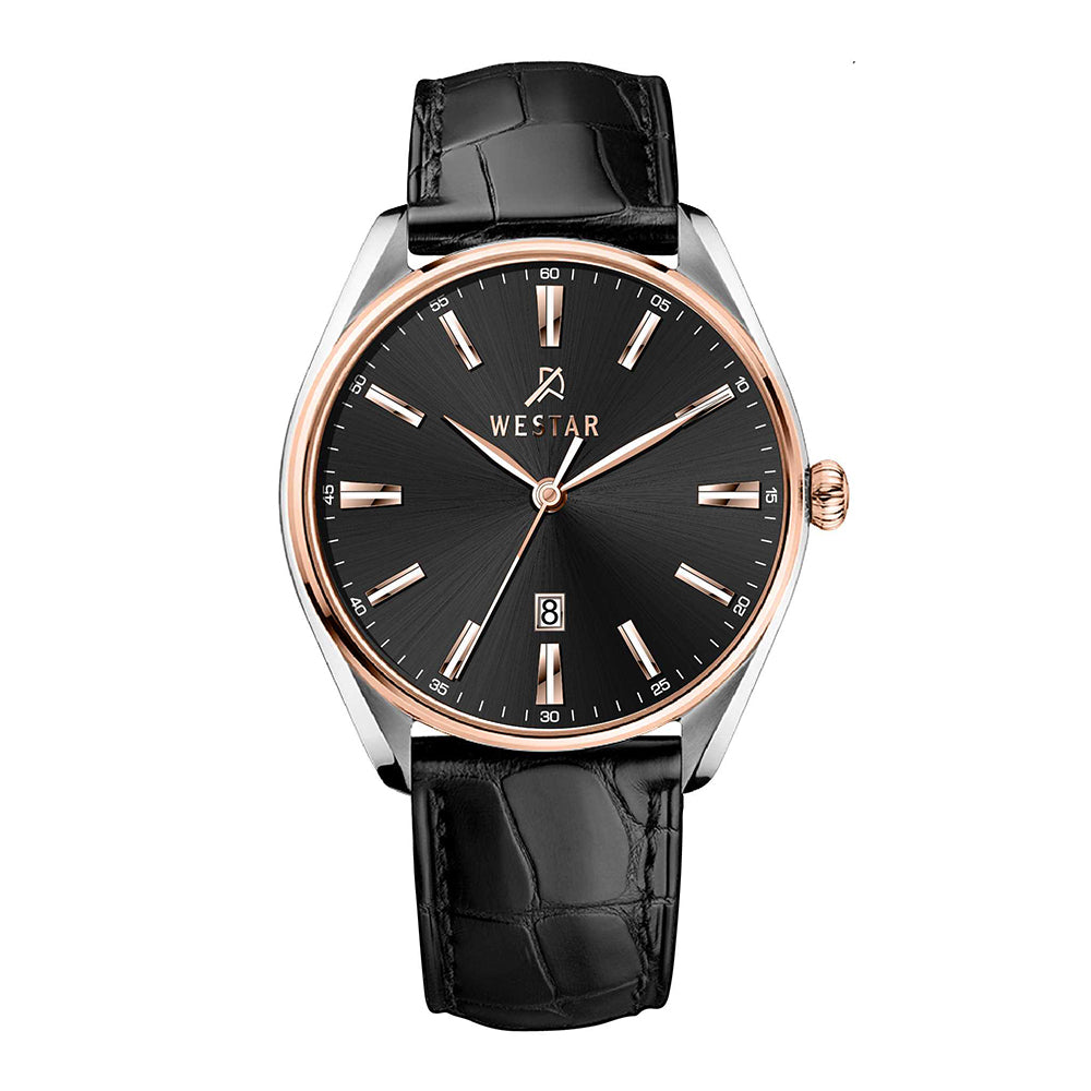 Westar Executive Gents Black Dial Quartz Watch - EX7651SPN603