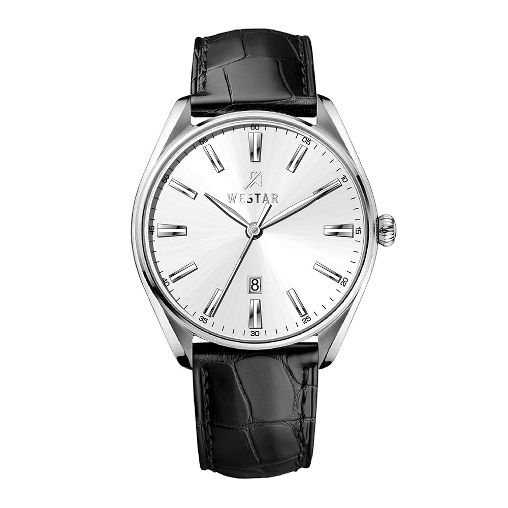 Westar Executive Gents White Dial Quartz Watch - EX7651STN101