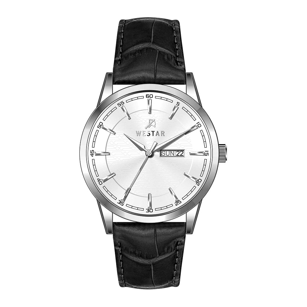 Westar Executive Gents White Dial Quartz Watch - EX7653STN101