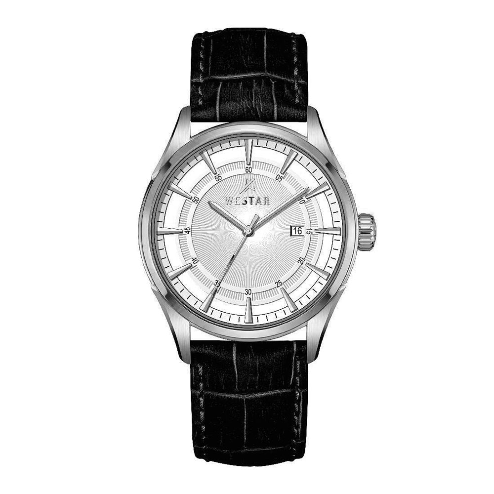 Westar Executive Gents White Dial Quartz Watch - EX7655STN101