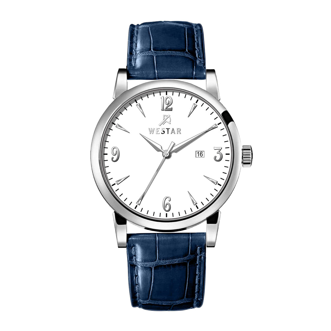 Westar Executive Gents White Dial Quartz Watch - EX7657STN141