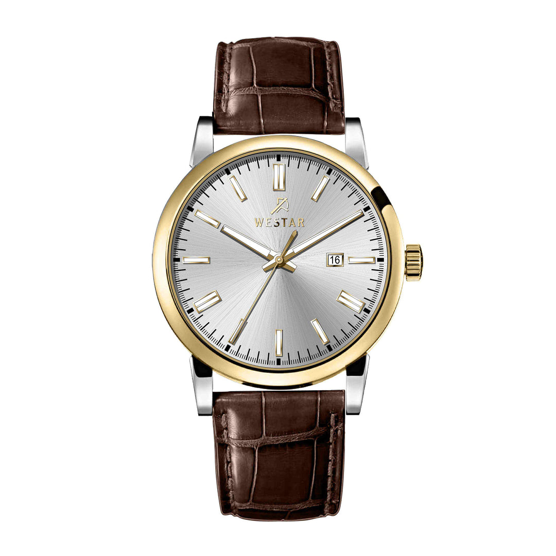 Westar Executive Gents Silver Dial Quartz Watch - EX7658CBN127