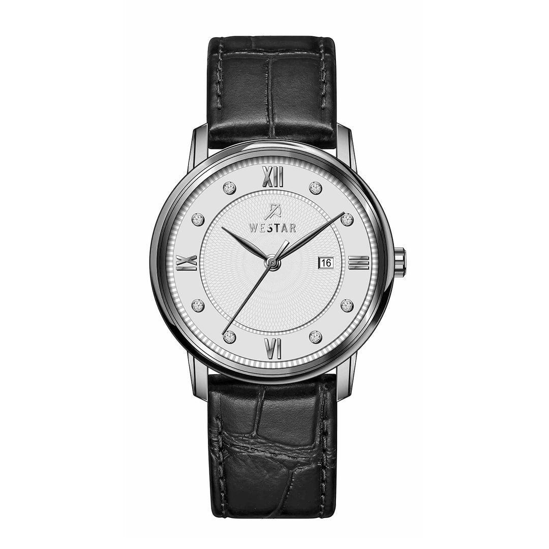 Westar Executive Gents White Dial Quartz Watch - EX7660STN101