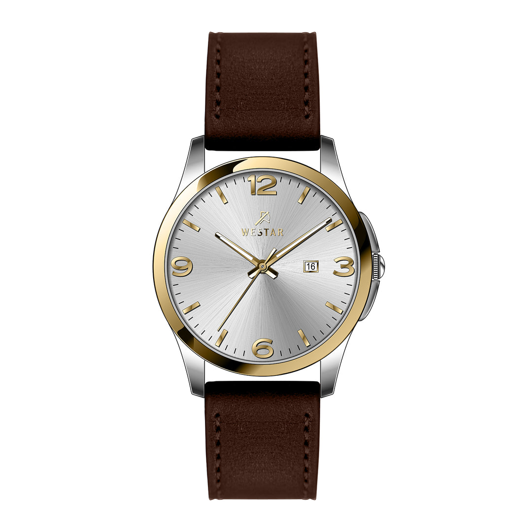 Westar Executive Gents Silver Dial Quartz Watch - EX7664CBN127