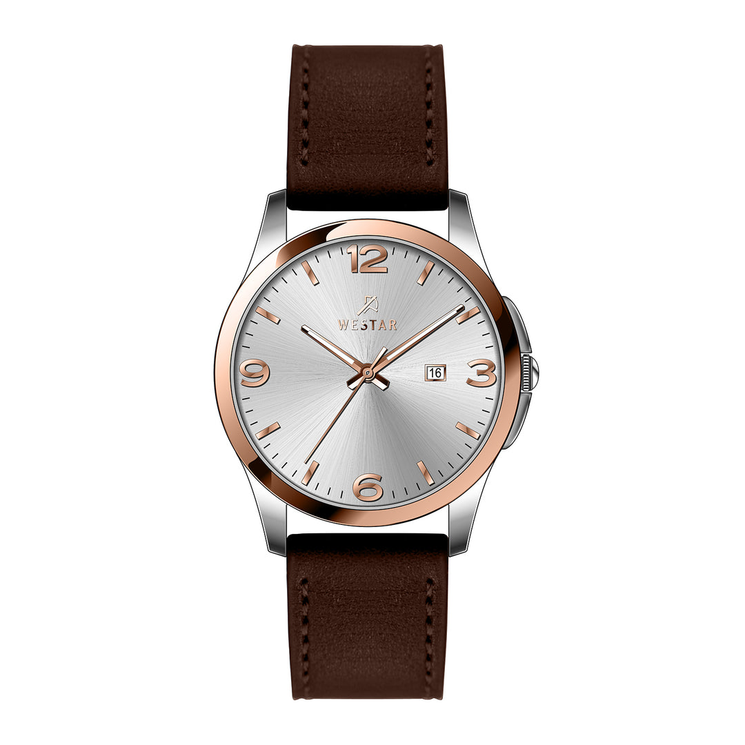 Westar Executive Gents White Dial Quartz Watch - EX7664SPN621