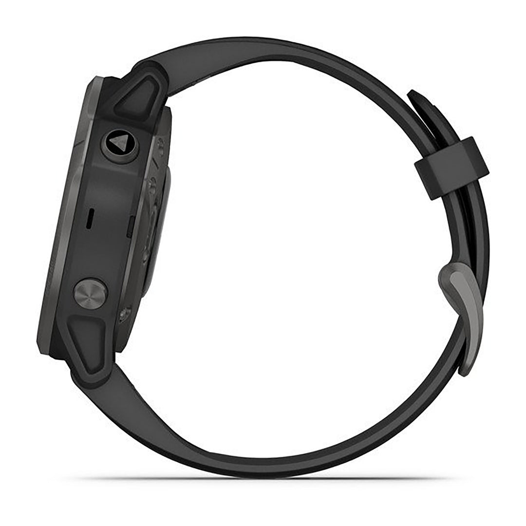 Garmin Fenix 6S Silicone Black Strap Full Color Display Dial Watch - 010-02159-25