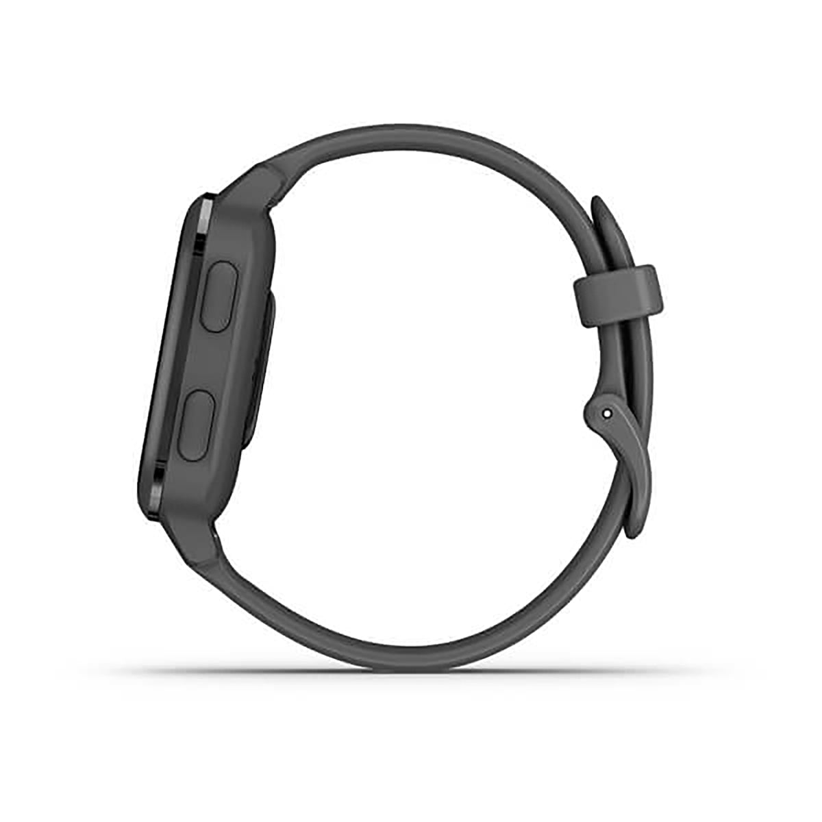Garmin Venu Sq Silicone Slate Strap Full Color Display Dial Watch