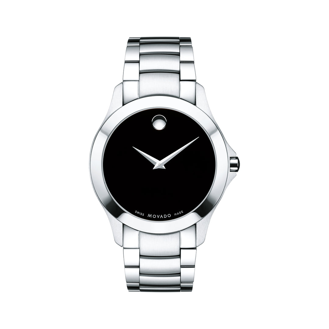 Movado Men's Watch Silver Case Quartz