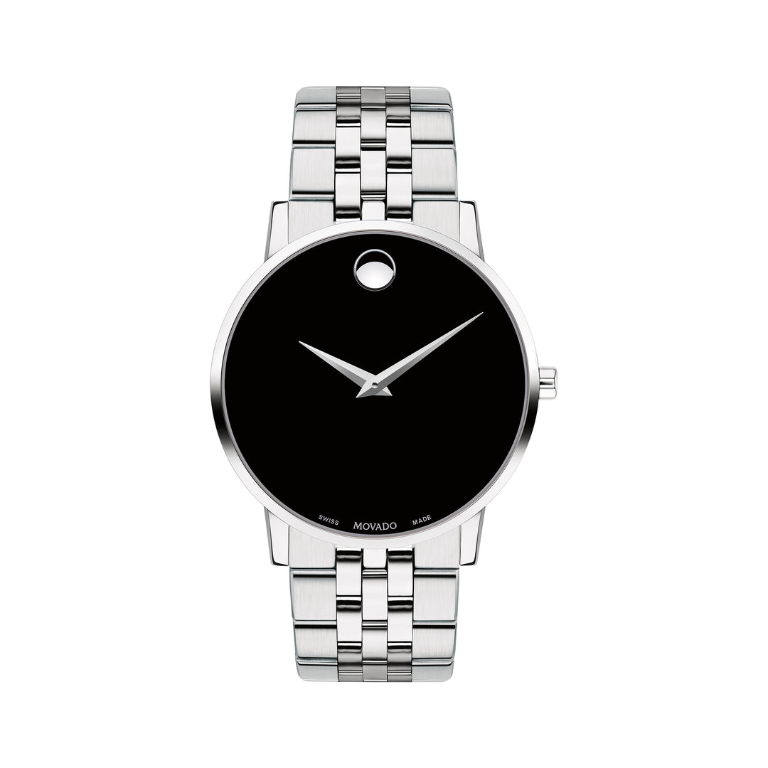 Movado Men's Watch Silver Case Quartz