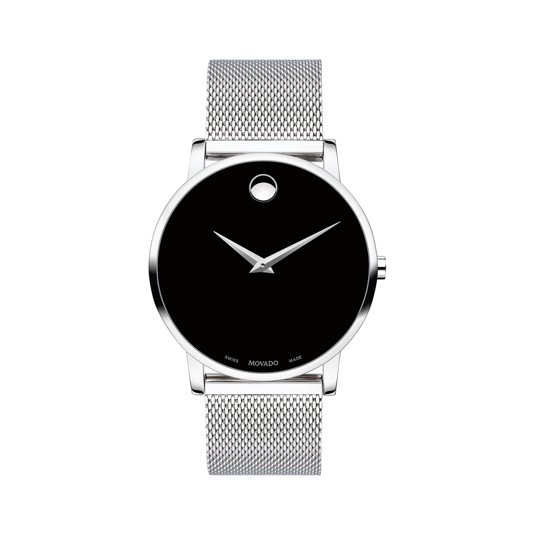 Movado Men's Watch Silver Case Quartz