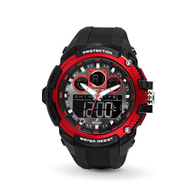Westar Men's Digital Casual Quartz Watch