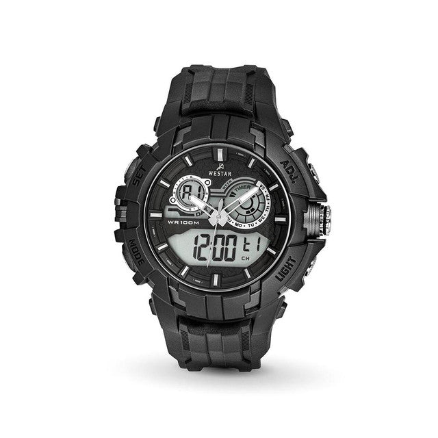 Westar Men's Digital Casual Quartz Watch