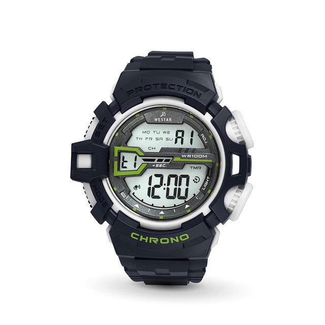 Westar Men's Digital Casual Quartz Watch