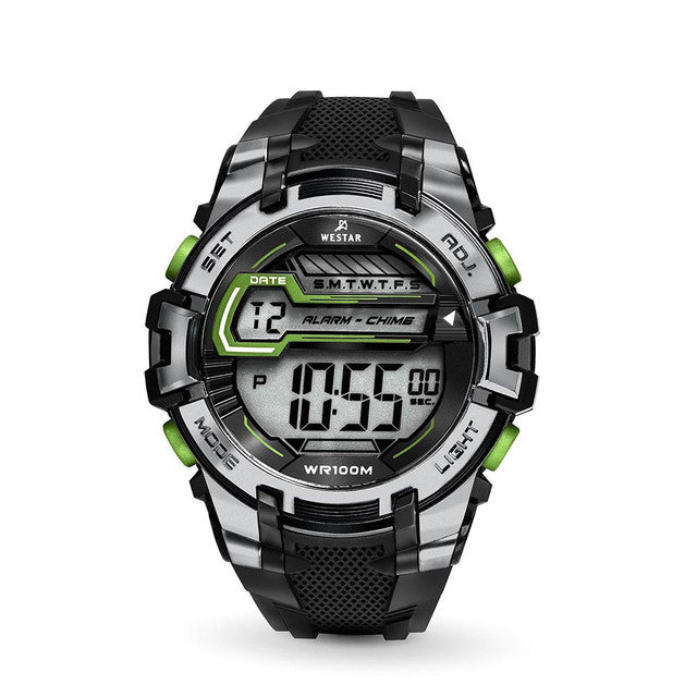 Westar Men's Digital Casual Quartz Watch