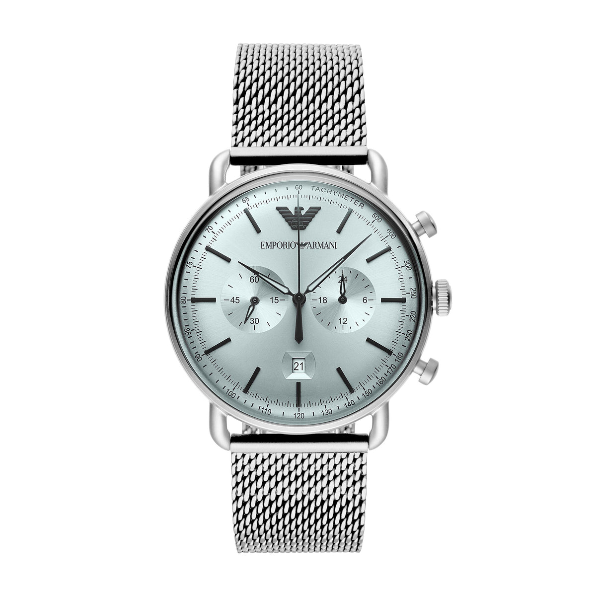 Emporio Armani Men's Aviator Fashion Quartz Watch