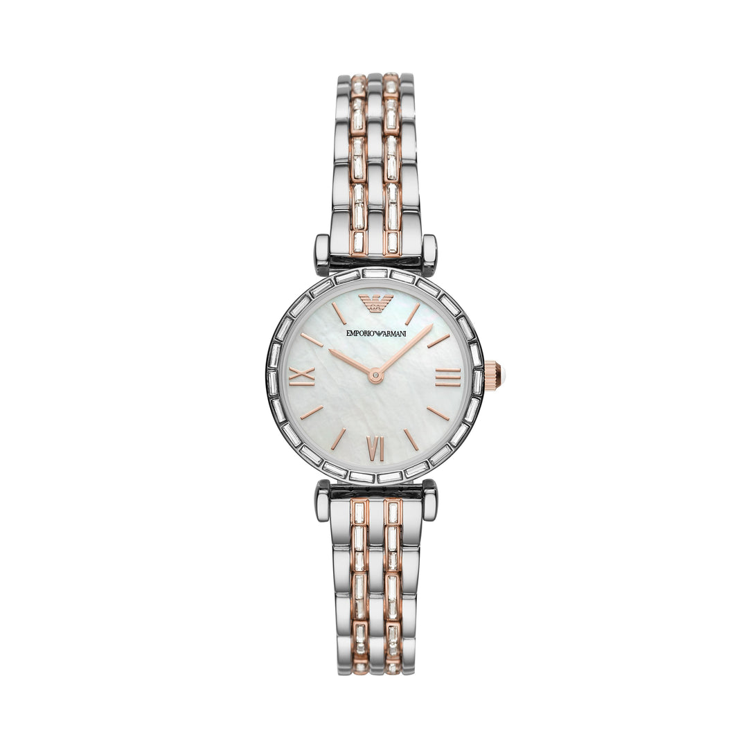 EMPORIO ARMANI Women's Gianni T-Bar Fashion Quartz Watch