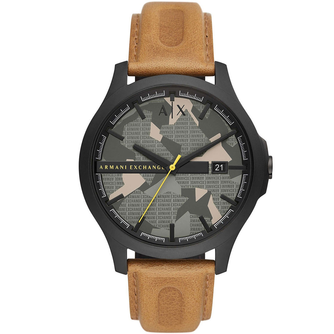Armani Exchange Men's Hampton Fashion Quartz Green Dial Watch
