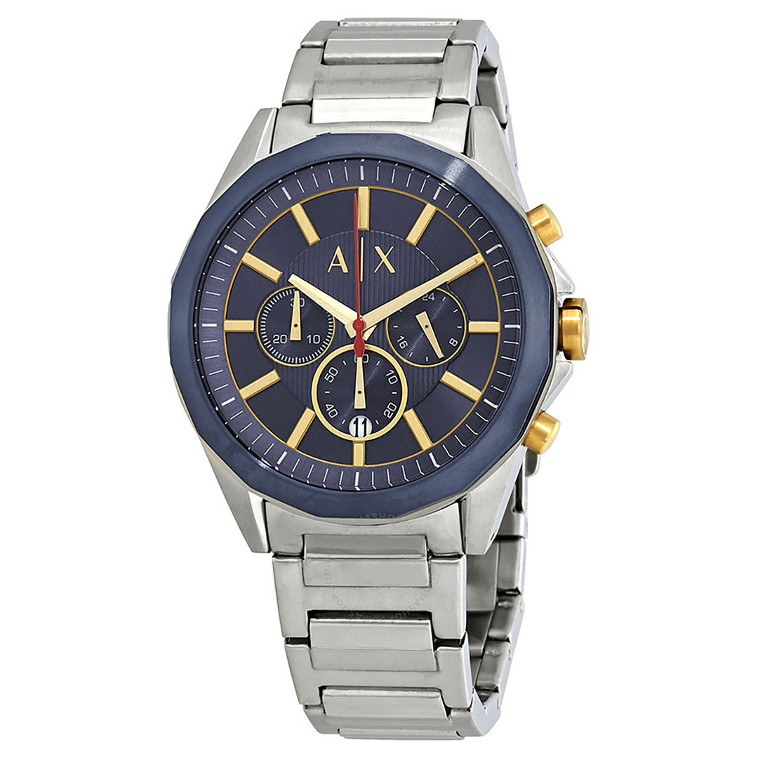 Armani Exchange Men's Drexler Fashion Quartz Blue Dial Watch