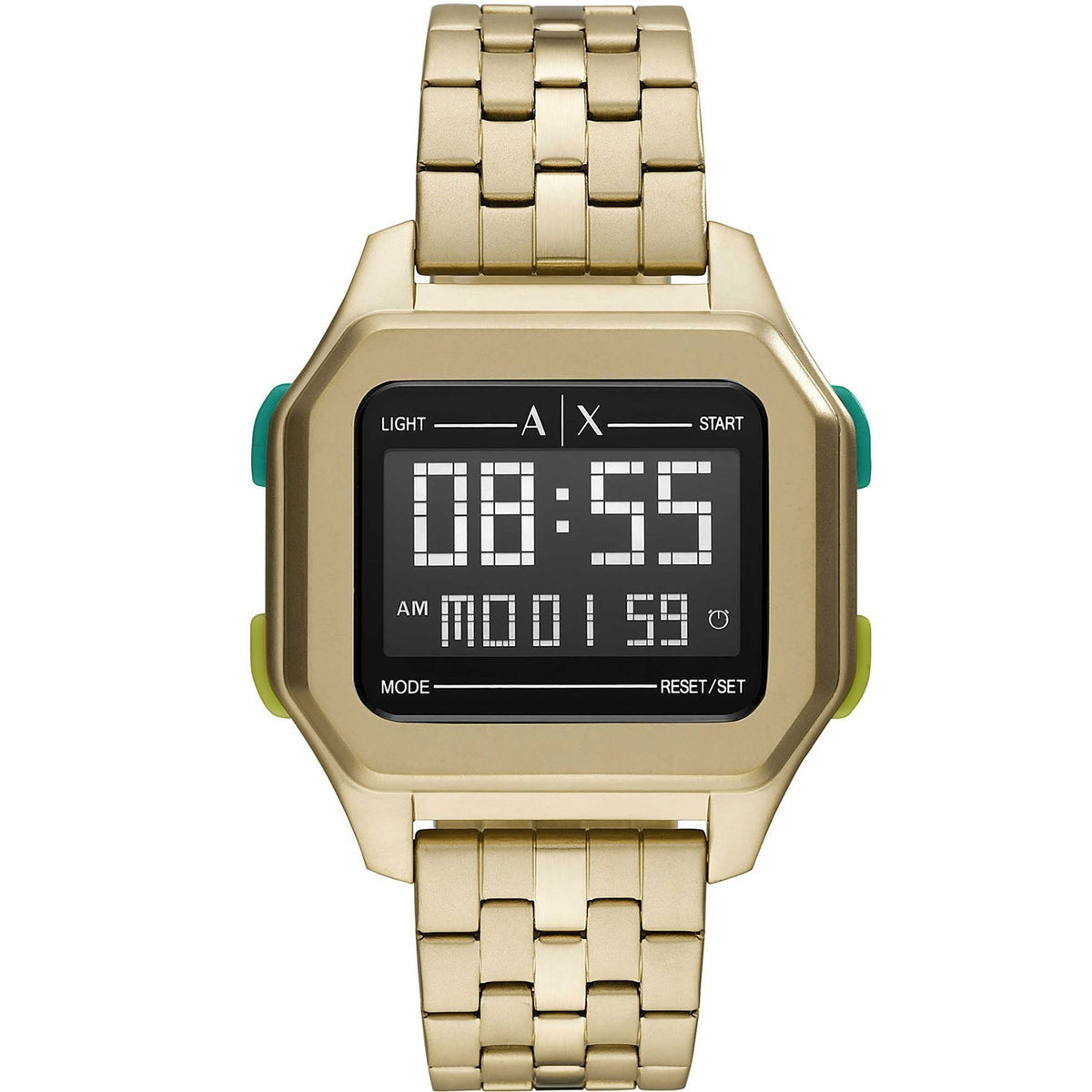 Armani Exchange Men's Shell Fashion Digital Watch