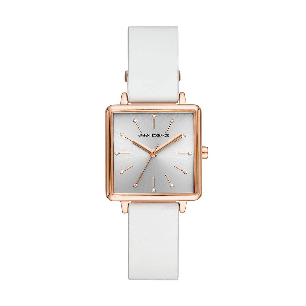 Armani Exchange Women's Lola Square Fashion Quartz Watch