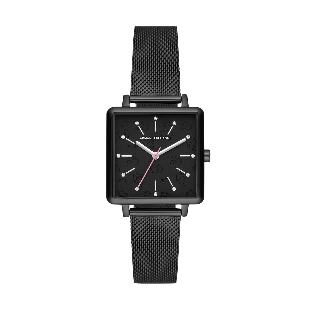 Armani Exchange Women's Lola Square Fashion Quartz Watch