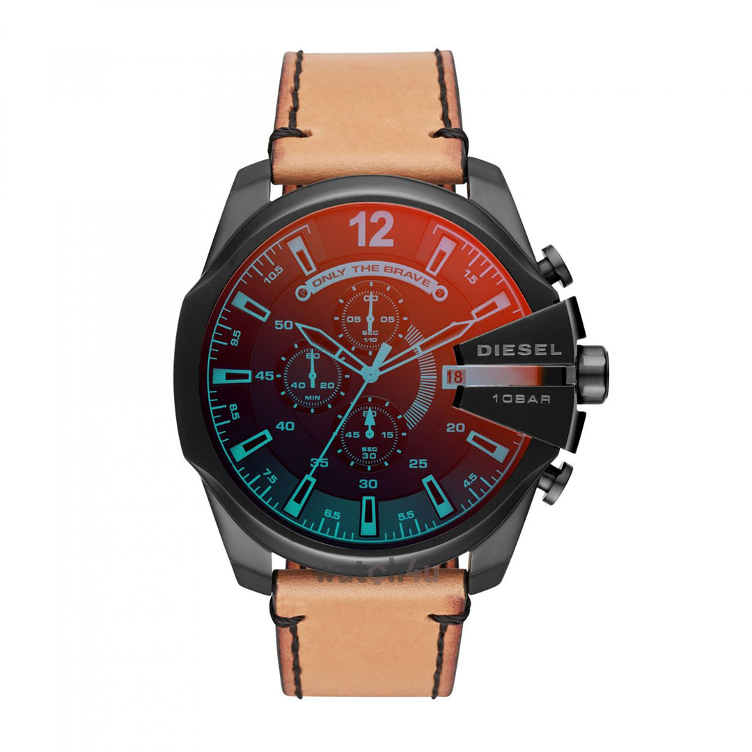 DIESEL Men's Mega Chief Fashion Quartz Watch