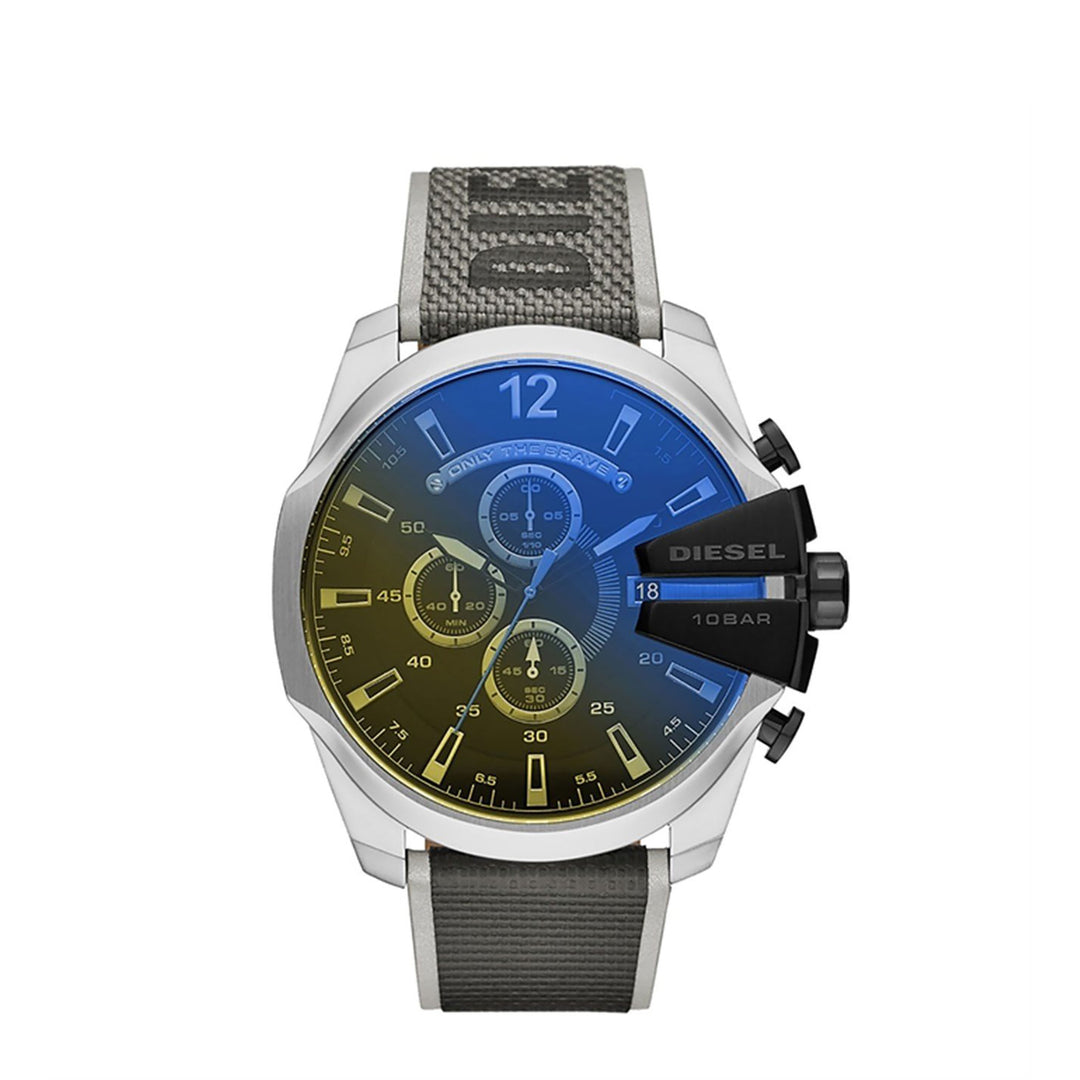 DIESEL Men's Mega Chief Fashion Quartz Watch