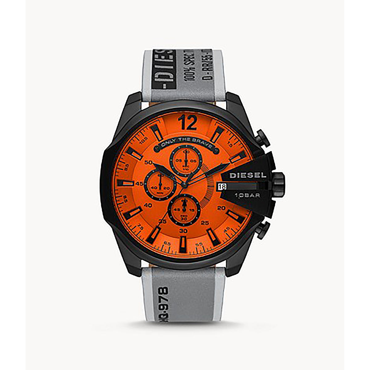 Analog Watch SS Leather Strap