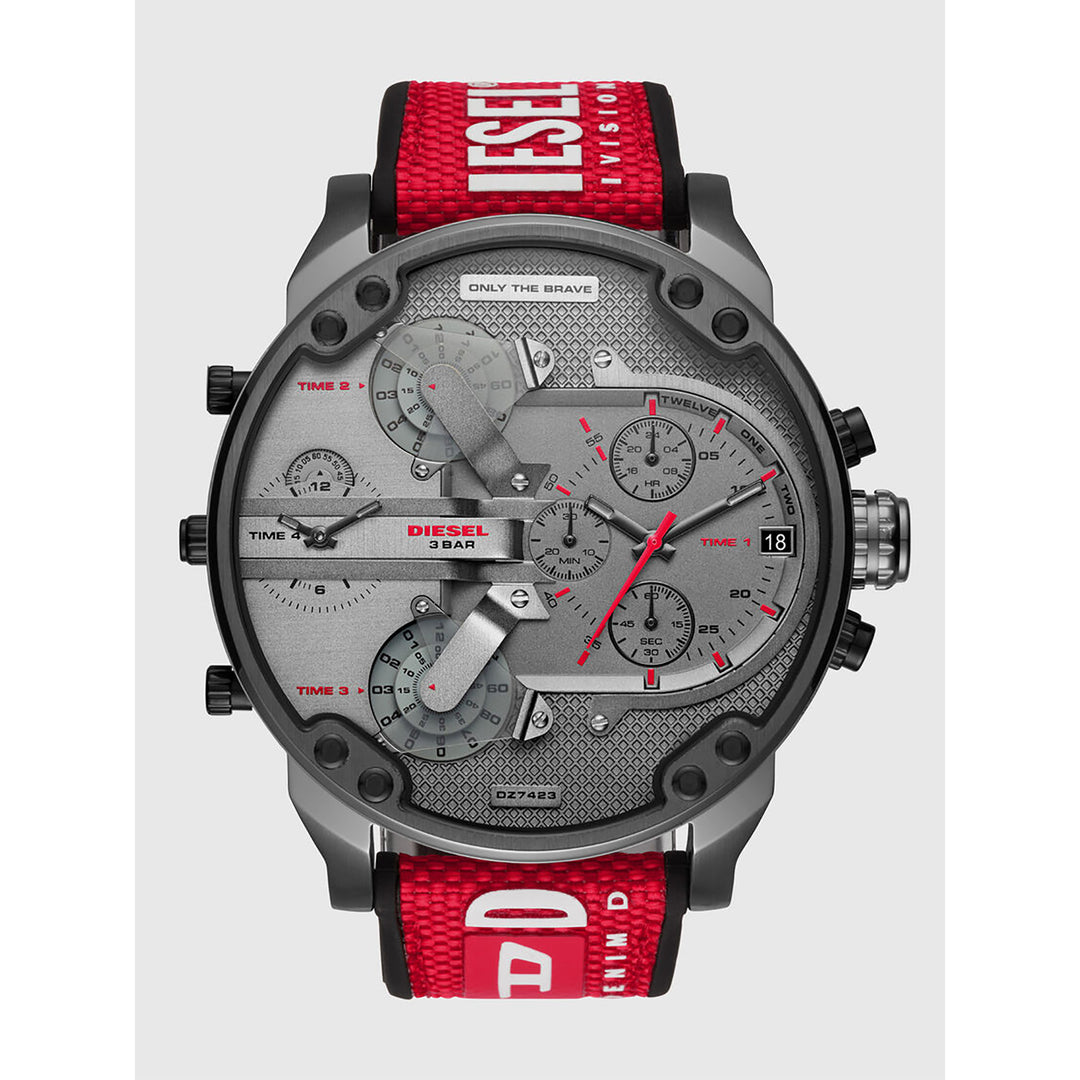 ANALOG WATCH SS PLASTIC STRAP