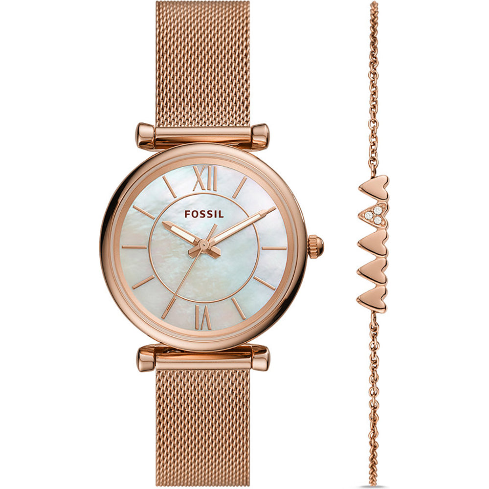 Fossil Set Women's Watch And Bracelet - ES5058SET